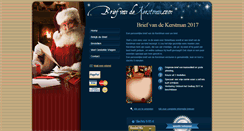 Desktop Screenshot of briefvandekerstman.com